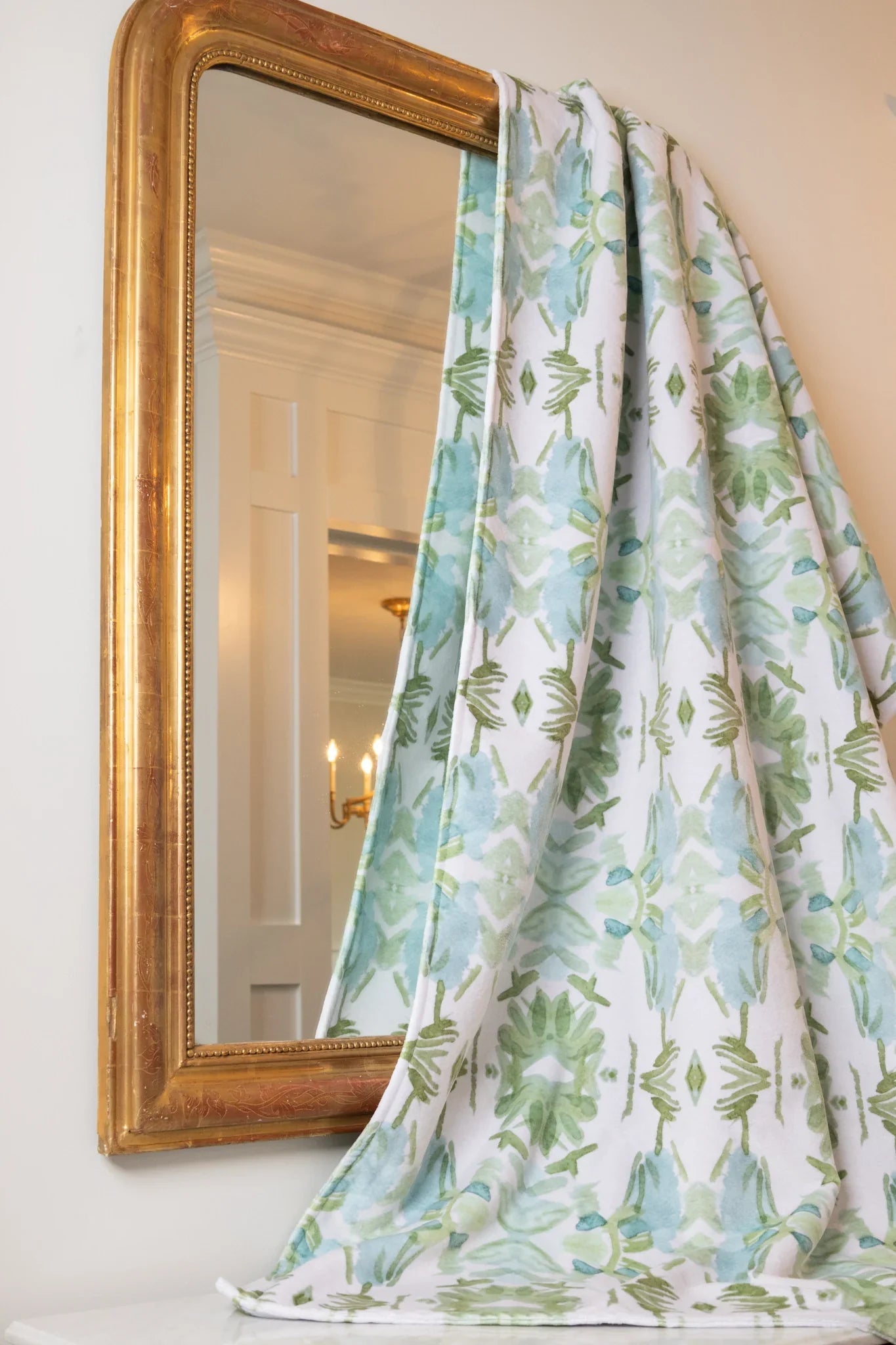 Luxury Green Wallpaper, Fabric & Pillows