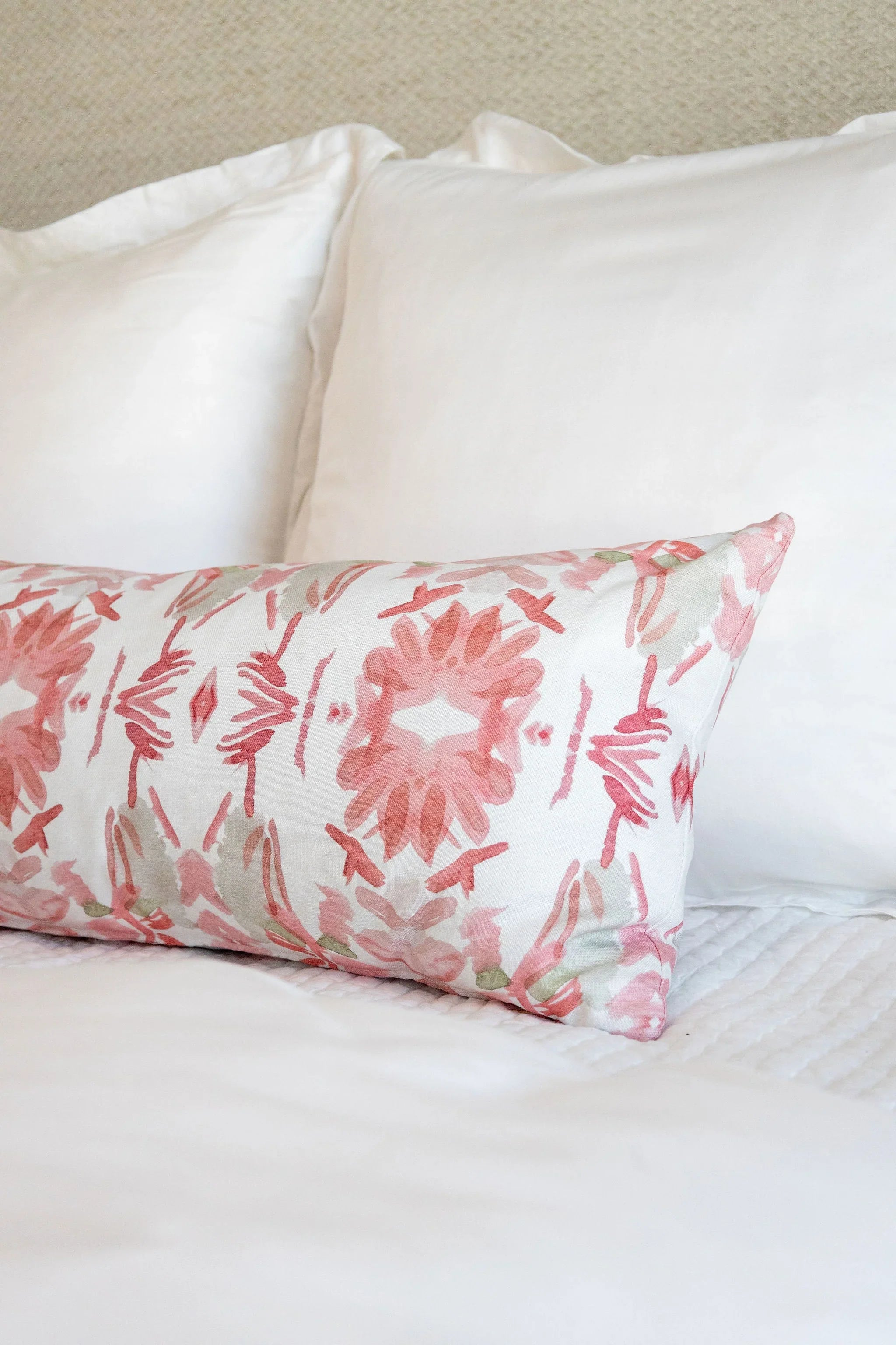 Luxury Pink Wallpaper, Fabric & Pillows