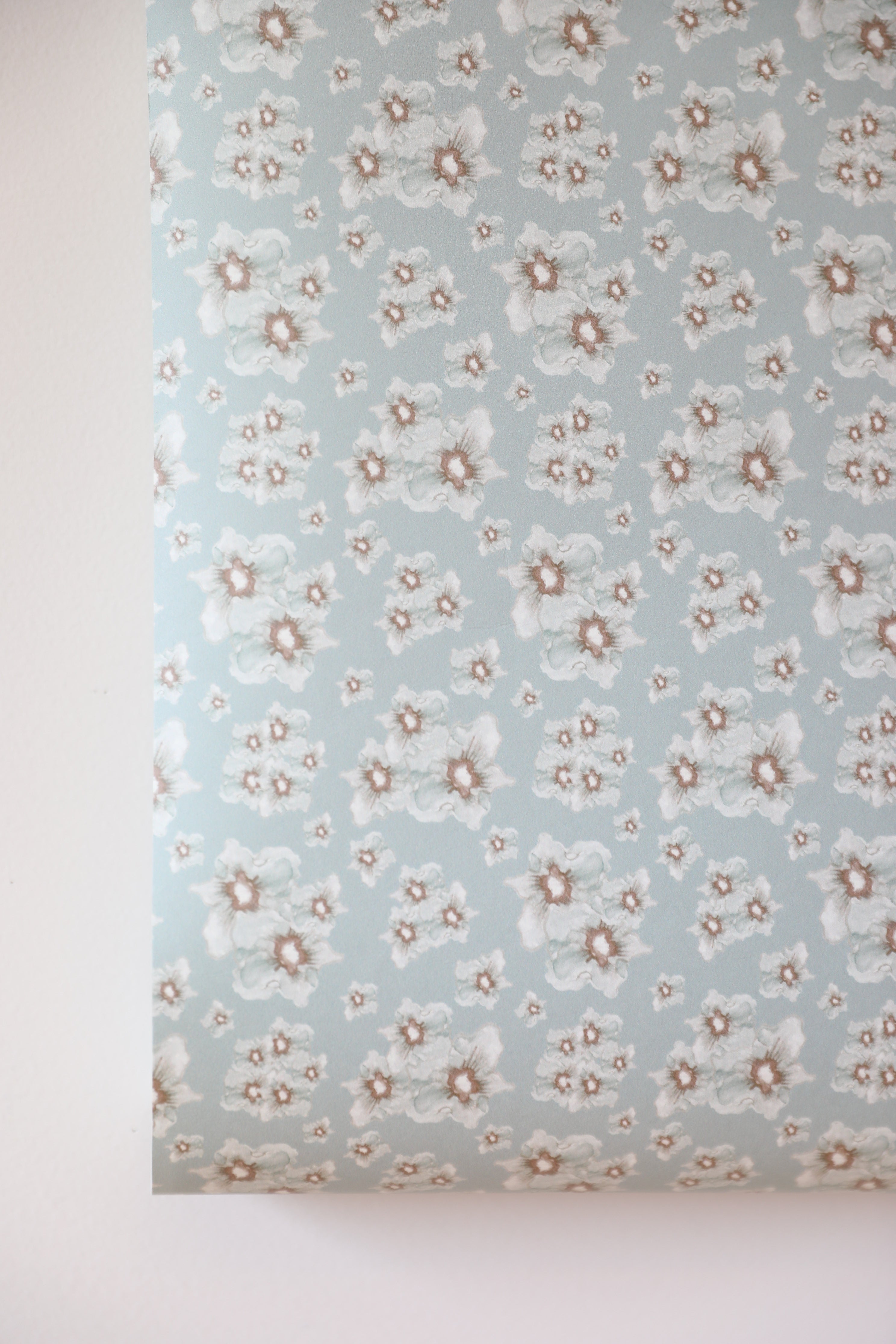 Cottage Garden luxury wallpaper with a small-scale floral pattern inspired by traditional English gardens, ideal for custom interiors, refined bedrooms, charming powder rooms, tailored living spaces, and luxury residential design projects.