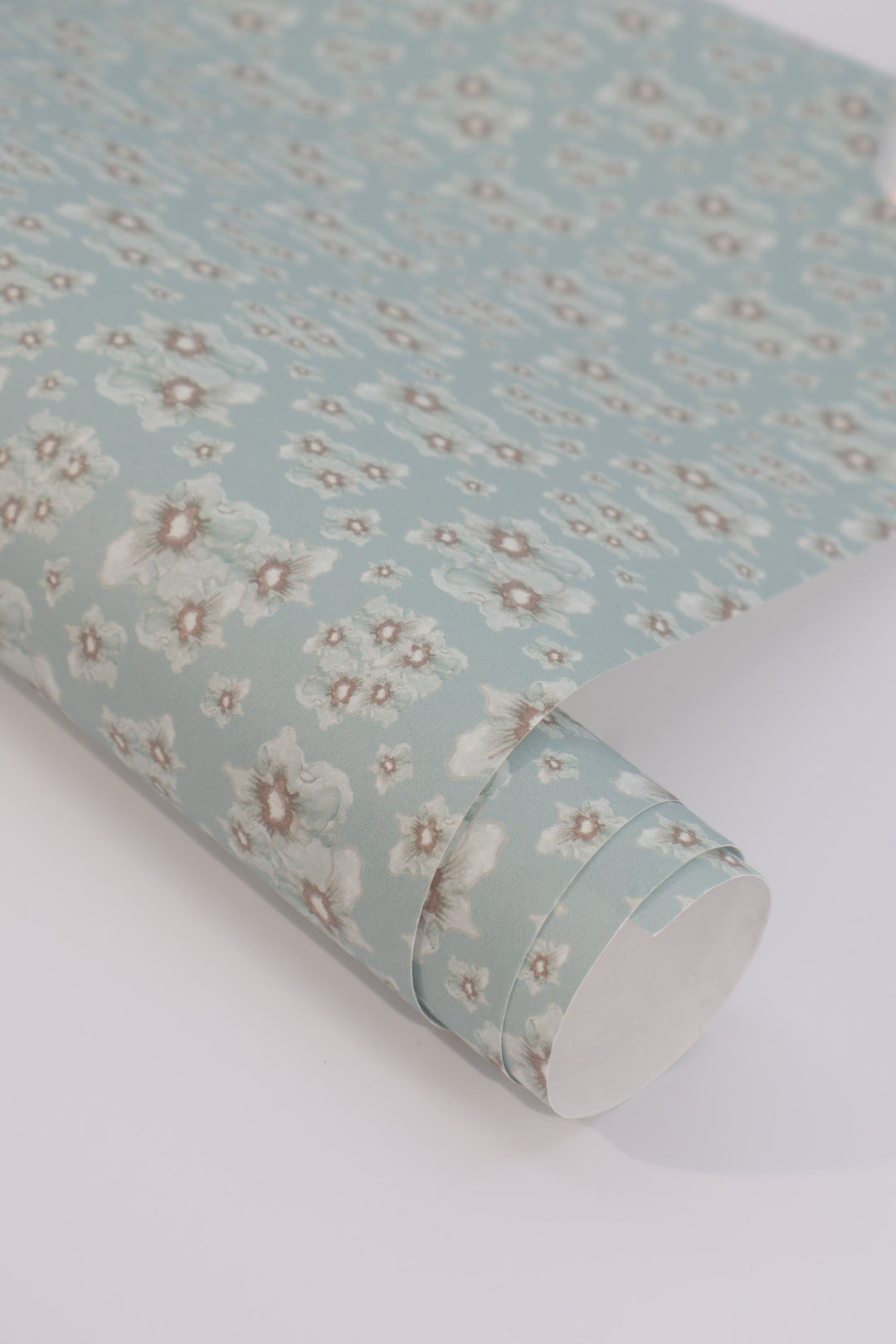 Cottage Garden luxury wallpaper with a small-scale floral pattern inspired by traditional English gardens, ideal for custom interiors, refined bedrooms, charming powder rooms, tailored living spaces, and luxury residential design projects.
