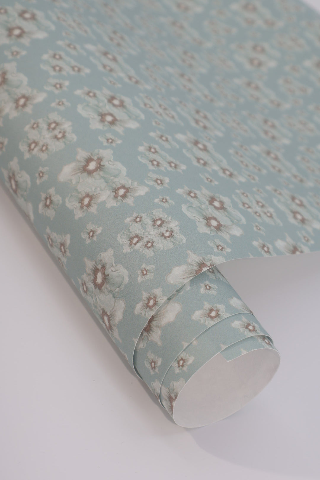 Cottage Garden luxury wallpaper with a small-scale floral pattern inspired by traditional English gardens, ideal for custom interiors, refined bedrooms, charming powder rooms, tailored living spaces, and luxury residential design projects.